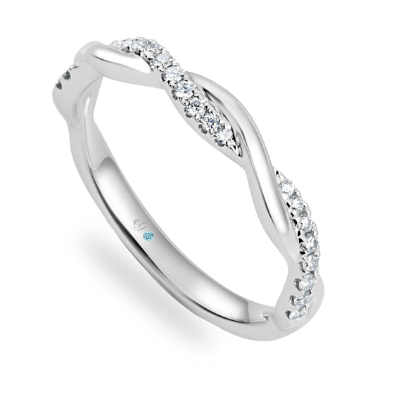 Intertwining Diamond Ring - Gem-imas Diamond Jewellery