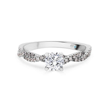  Raina Infinity Solitaire Diamond Engagement Ring - Gem-imas Diamond Jewellery