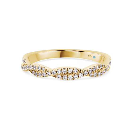 Intertwining Diamond Ring - Gem-imas Diamond Jewellery