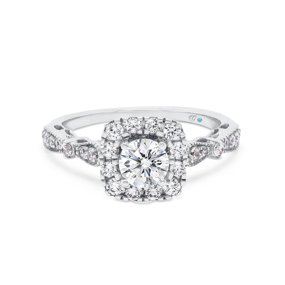 Sofia Round Brilliant Diamond Engagement Ring - Gem-imas Diamond Jewellery