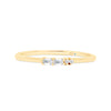 Letter Z Morse Code Diamond Stacking Ring - Gem-imas Diamond Jewellery