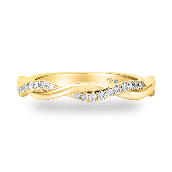 Intertwining Diamond Ring - Gem-imas Diamond Jewellery